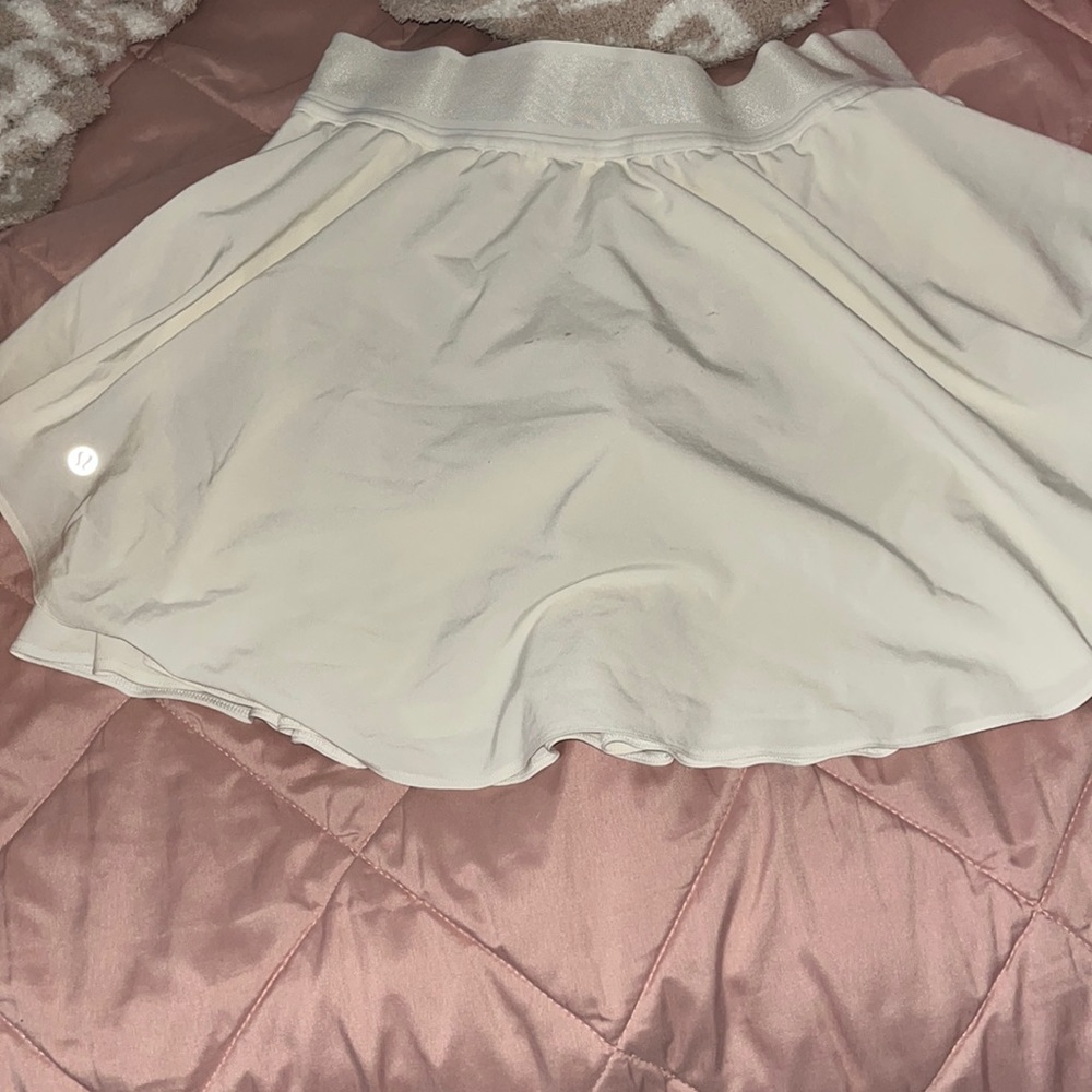 White Lulu tennis skirt-will take best offer